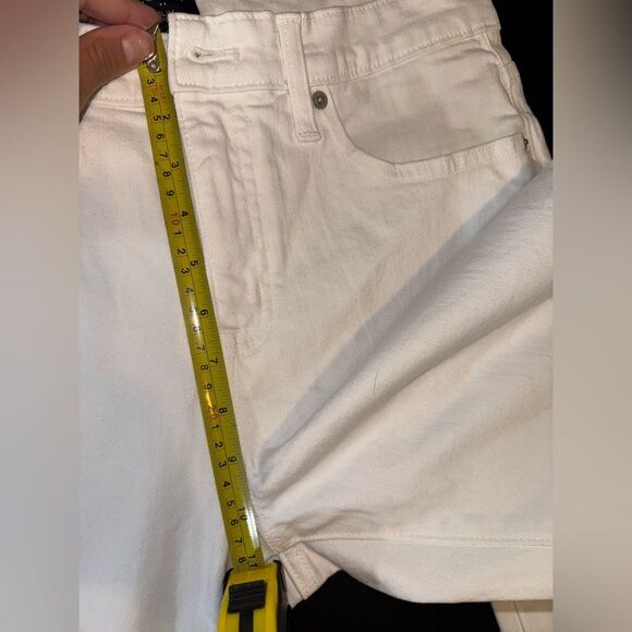 J.CREW Slim boyfriend white Distressed all-day stretch Size 29 NWT - Picture 10 of 11